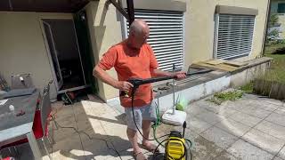 Karcher K4 Compact  how to use it [upl. by Raseac184]