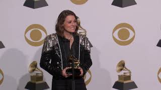 Brandi Carlile TV amp Radio Room Interview  2019 GRAMMYs [upl. by Aminta925]