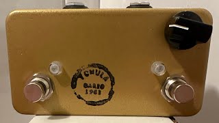 Lovepedal Custom Effects Tchula Dual COT50 Overdrive Dirty Boost Pedal [upl. by Atikehs294]