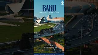 Baku is lighting up as the ultimate hot spot Baku explore travel trips youth mindflixholidays [upl. by Retloc]