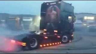 Scania v8 sound drifting [upl. by Becket]