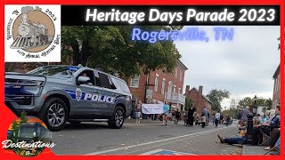 Heritage Days 2023  Cruise In and Childrens Parade in Rogersville Tennessee [upl. by Lewellen327]