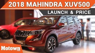 2018 Mahindra XUV500  First Look amp Price  Motown India [upl. by Block663]