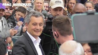 Gérald Darmanin dans sa ville de Tourcoing pour le passage de la Flamme olympique le 2 juillet 2024 [upl. by Godard]