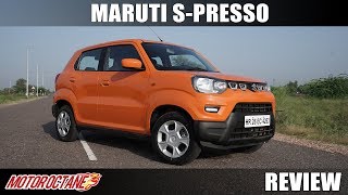 Maruti S Presso Review  Hindi  MotorOctane [upl. by Elo]