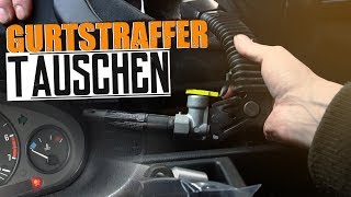 BMW E36  Elektrischen Gurtstraffer Tauschen [upl. by Adas]