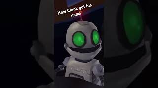 How clank got his name ratchetandclank gaming nostalgia retrogaming clank geekhistorylesson [upl. by Ocsirf]