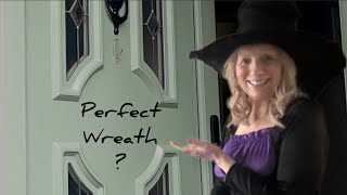 Make a Unique Halloween Wreath Halloween Wreath tutorial [upl. by Kiel]