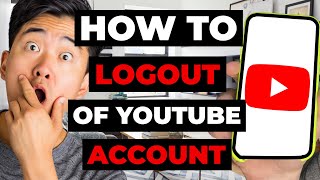 How To Logout Of Youtube Account [upl. by Kcirdef672]