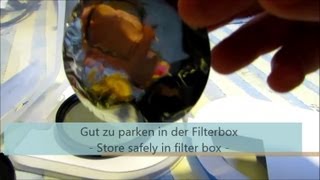 Tutorial 8Euro DYI doityourself Solar Filter Canon SX50 HS billig cheap SuperZoom bis 200x [upl. by Desdamona]