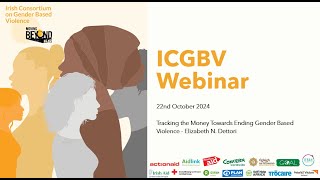 Tracking the Money to End Gender Based Violence  ICGBV Webinar [upl. by Ignacia]