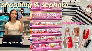 SHOP WITH ME AT SEPHORA 🛍️ viral tiktok makeup skincare and haul [upl. by Iznik]