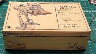 Maschinen Krieger MaK Super Jerry part 1 assembly begins [upl. by Ahsiat503]