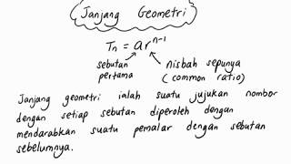 Bab 5 part 2 Matematik Tambahan Tingkatan 4 KSSM 52 Janjang Geometri [upl. by Luthanen]