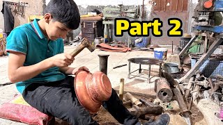 Coppersmithing  The smallest coppersmith in Iran what do you think it makes ⚒️😍🇮🇷 [upl. by Macknair151]