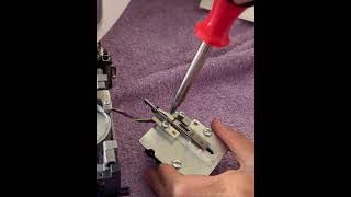 Singer Quantum Stylist 9960 Auto cutter Repair Video [upl. by Zanahs]