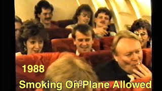 When It Was Allowed To Smoke on Airplanes [upl. by Einhorn]