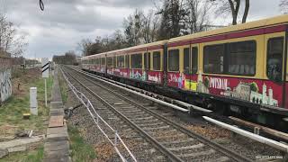 Dresdner Bahn Baustelle Buckower Chaussee April 2024 [upl. by Einohpets]