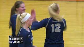 Champlin Park vs STMA Section Girls High School Volleyball [upl. by Lleznod]