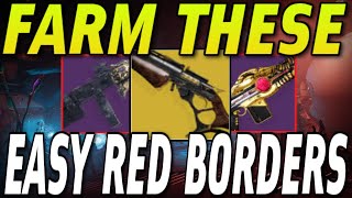 You NEED To Farm These RED BORDERS THIS Week How ANYONE Can SOLO Presage in Season 22 Destiny 2 [upl. by Mcquoid]