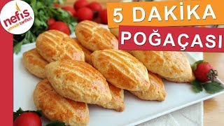 En hızlı poğaça tarifi  5 DAKİKA POĞAÇASI [upl. by Blatman]