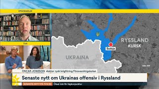 Experten om Ukrainas offensiv mot Ryssland ”Pinsamt för ryska ledn…  Nyhetsmorgon  TV4 amp TV4 Play [upl. by Sophey]