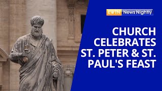 The Catholic Church Celebrates St Peter amp St Pauls Feast Day  EWTN News Nightly [upl. by Dari]