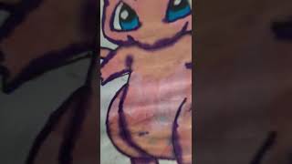 Drawing Mew  Drawing pokemon part 7  pokeart pokemonart art newmusic mew pokemonmoon bye [upl. by Egidio]