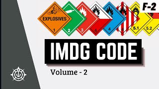 IMDG Code Volume 2  2nd Mate orals F2 [upl. by Hannavas906]