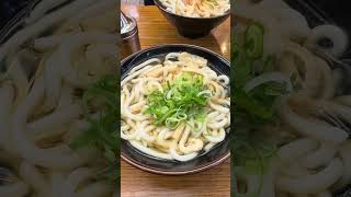 京橋うどん（大阪）の刻みうどん。お出汁が美味い。 [upl. by Maurene128]