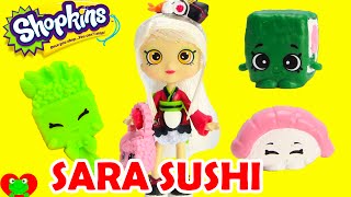 Shopkins Sara Sushi Shoppie Doll [upl. by Reham]