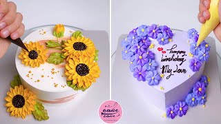 So Yummy Heart Cake Decorating Ideas Like A Pro  Flowers Cake Tutorials Video  Part 651 [upl. by Eshelman]