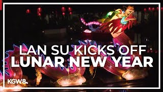 Lunar New Year celebrations kick off at Lan Su Chinese Garden [upl. by Reiter]