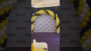 Balloon Arch using Tuftex Decomex and Gemar balloons [upl. by Esmerolda]