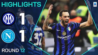 INTERNAPOLI 11  HIGHLIGHTS  Calhanoglu stunner in topofthetable clash  Serie A 202425 [upl. by Vinna]