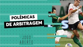 Debate Jogo Aberto Confira análise dos lances polêmicos em Palmeiras x Flamengo [upl. by Attelocin]