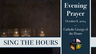 10824 Vespers Tuesday Evening Prayer of the Liturgy of the Hours [upl. by Woodrow]