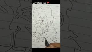 Bajrang drawing drawing kiddraws anime art [upl. by Appleby]