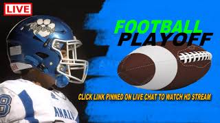 Wareham vs Bourne  MIAA Football Championships Live Game Today [upl. by Ecertal]