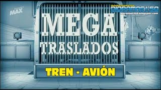 MEGATRASLADOS  Tren  Avión [upl. by Aicire]