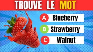 Devine les 60 ALIMENTS en ANGLAIS 🍧🍓 ✅👌 [upl. by Iteerp503]