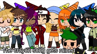 The crayon song gets ruined by Duncannot og [upl. by Kciredorb]