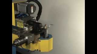 Putting Five Bends on a Semi Rigid Coax Cable Winton Machine Company [upl. by Zohara]