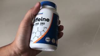 How Good Is Nutricost Caffeine Pills Honest Review [upl. by Hales]