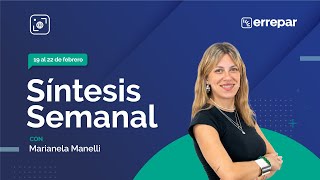 Síntesis Semanal al 22224 [upl. by Maryanna]