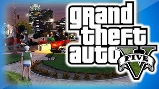 GTA 5 Online Funny Moments 14  Huge Explosions Would You Look At That and Cargobob Fun [upl. by Daniyal]