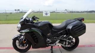 SALE 12499 2016 Kawasaki Concours 14 ABS Metallic Spark Black Overview and Review [upl. by Durrell]