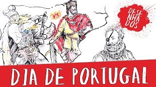 TODA A HISTÓRIA DE PORTUGAL EM 9 MINUTOS  DESENHADOS [upl. by Tezile61]