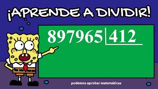 APRENDE A DIVIDIR POR 3 CIFRAS [upl. by Eltsirc768]