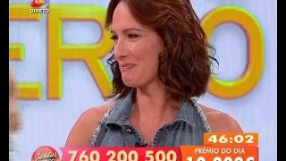 Fernanda Serrano no programa quotJuntos no Verãoquot [upl. by Suraved]